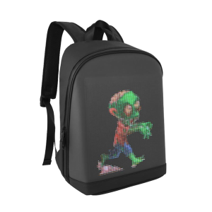 BLACK YELLOW BACKPACK